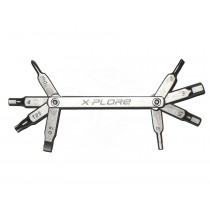 Canivete kit ferramenta para bicicleta da marca X-PLORE modelo FF-01